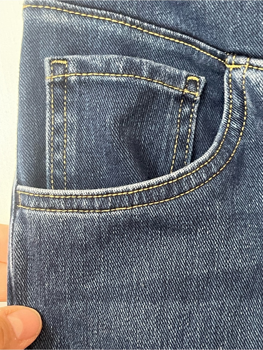 NWT Halara Women’s Flex High Waisted Pockets Wide Leg Jeans Size Med Petite - Picture 4 of 8